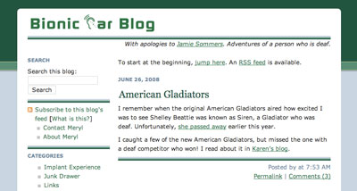 bionic ear version 1