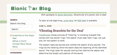 bionic ear version 1